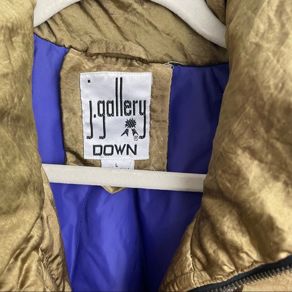 J. Gallery Women’s Large Duck Down Ski Jacket Parka Coat - Picture 8 of 14